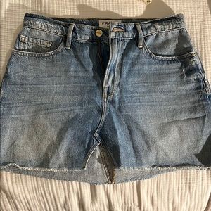 Frame denim skirt size 26